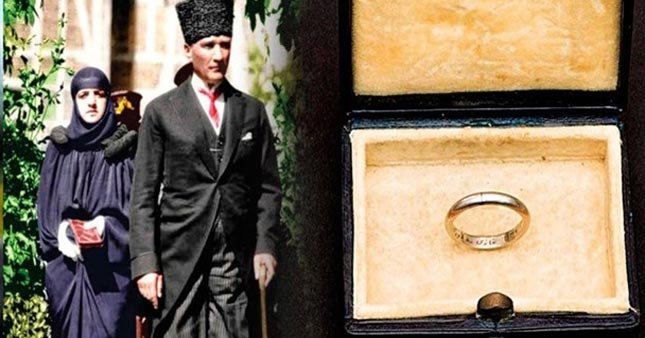 İşte Atatürk'ün Latife Hanım'a taktığı o yüzüğün hikayesi