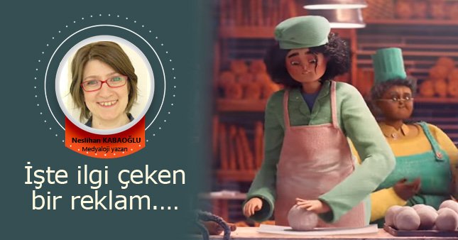 İşte ilgi çeken bir reklam.…