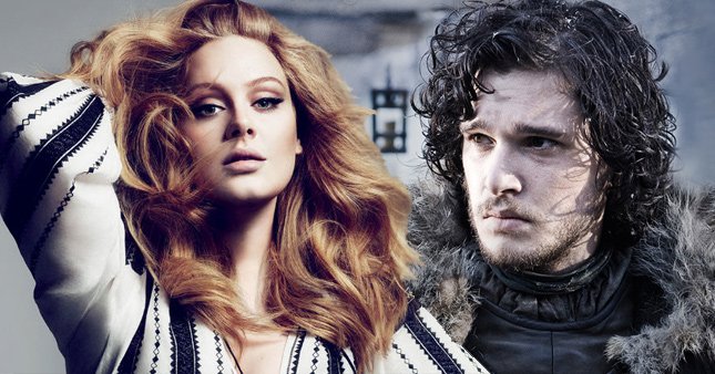 Jon Snow ve Adele aynı filmde!