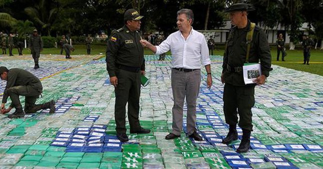Kolombiya'da ülke tarihinin en büyük baskını