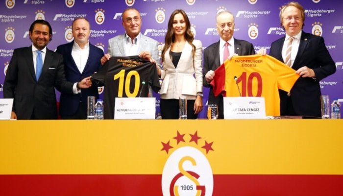 Magdeburger Sigorta, Galatasaray'ın forma sırt sponsoru oldu