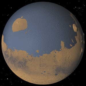 Mars'ta okyanus varmış!