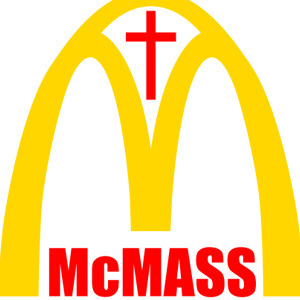 McDonald's kilise oluyor