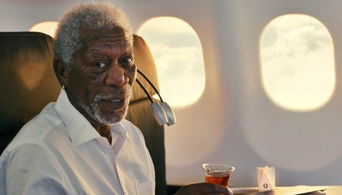 Morgan Freeman ikinci kez THY'nin reklam yüzü oldu