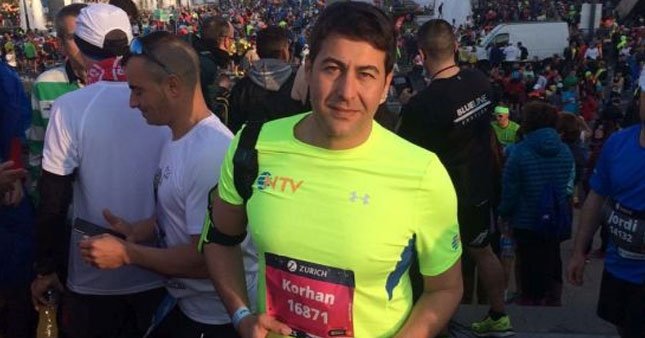 NTV muhabiri maraton yarışında