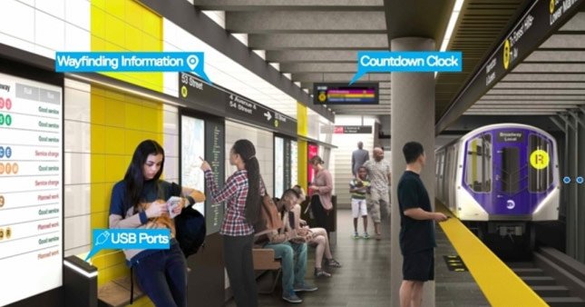 New York metrosunda teknolojik devrim