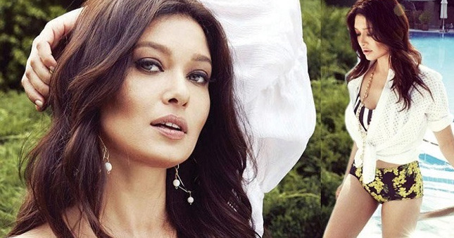 Nurgül Yeşilçay kapak kızı oldu
