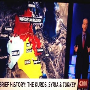 O haritaya CNN'den açıklama