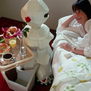 Oda servislerini artık robotlar yapacak