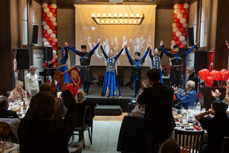 Otel 1924, Cumhuriyet'in 102. yılında tarihi bir geceye ev sahipliği yaptı