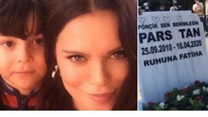 Pars'ın mezar taşında dikkat çeken detay!