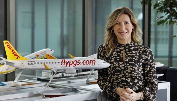 Pegasus Hava Yolları CEO'su Güliz Öztürk'e Yurtdışından Liderlik Ödülü