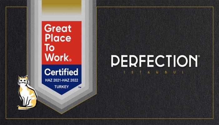 Perfection İstanbul'a “Great Place to Work Sertifikası”