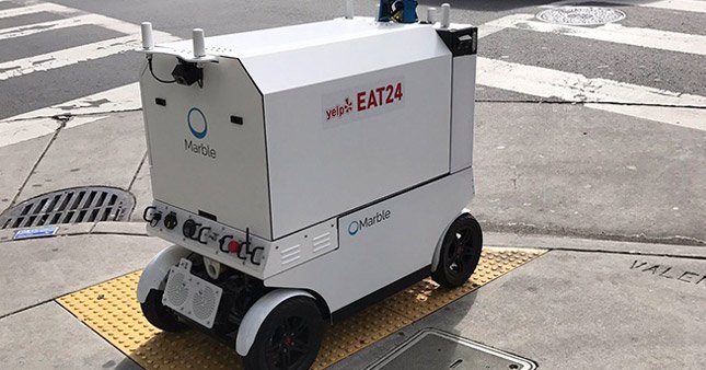 Robotlar yemek teslimatı işini devralmaya hazırlanıyor
