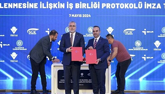 SGK ve İŞKUR, TÜBİTAK ile işbirliği protokolü imzaladı