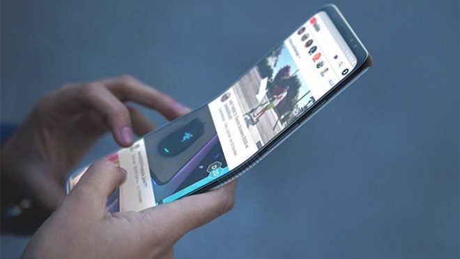 Samsung'tan katlanabilir telefon