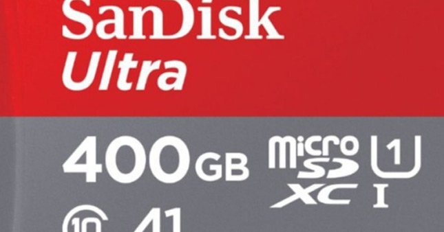 SanDisk 400GB'lik yeni ultra-microsd kartını tanıttı...