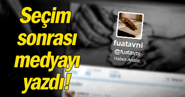Seçim sonrası medyayı yazdı