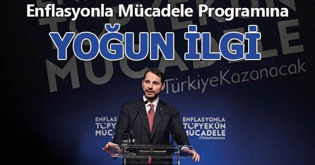 Şirketlerden Enflasyonla Topyekûn Mücadele Programına yoğun ilgi