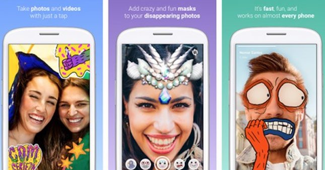 Snapchat taklidi yeni uygulama
