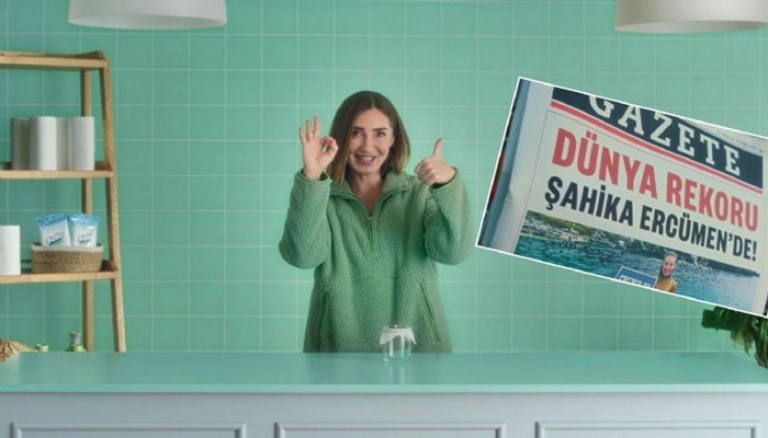 Solo'nun yeni reklam yüzü Şahika Ercümen