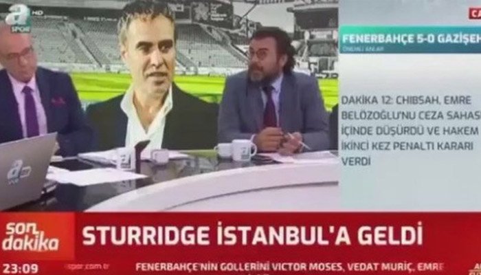 Spor yorumcusu hastaneye kaldırıldı!