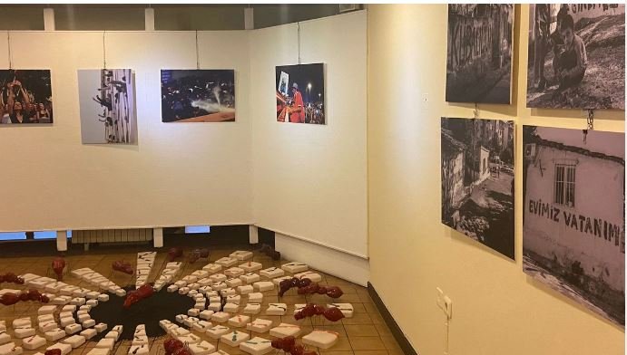 TGC 3. Ey Özgürlük Sergisi Basın Müzesi'nde açıldı