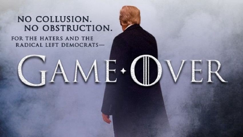 Trump'tan Game of Thrones'lu gönderme! "Oyun bitti..."