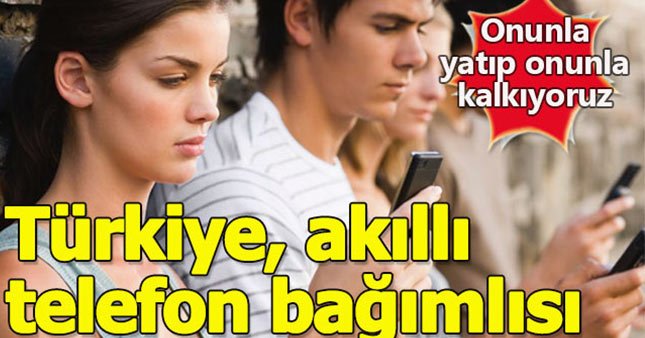 Türkiye, akıllı telefon kullanımında Avrupa'yı geride bıraktı