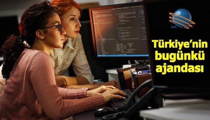 Türkiye'nin bugünkü ajandası (18 Temmuz 2019)