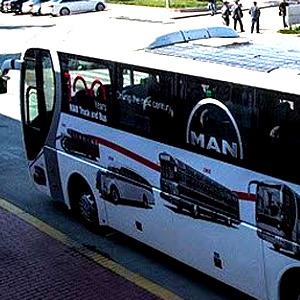 Türkiye'nin ilk güneş otobüsü artık yollarda