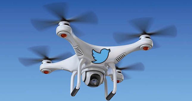 Twitter'dan drone atağı 
