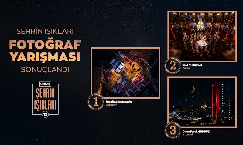 Uluslararası Şehrin Işıkları Fotoğraf Yarışması'nda Kazananlar Açıklandı