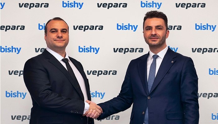 Vepara ve Bishy'den dijital finansal çözümler işbirliği