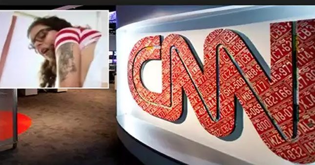 Yemek programı yerine porno yayını