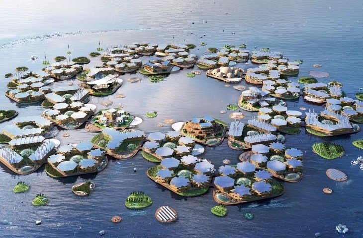 Yüzer şehirler projesi: Oceanix City