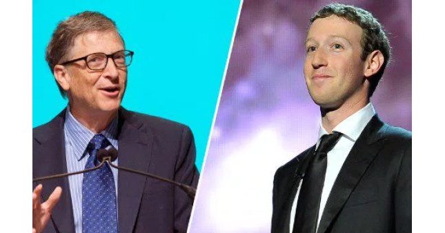Zuckerberg ve Gates bir arada!