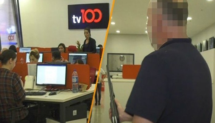 tv100'e pompalı tüfekle gelen muhabir kim?