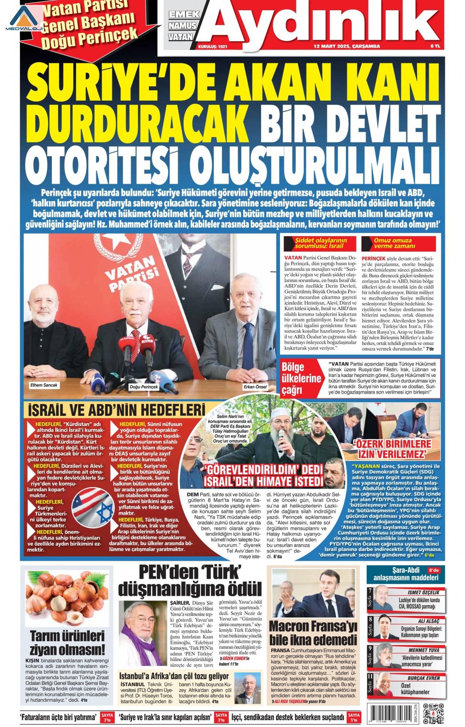 Aydınlık Gazetesi