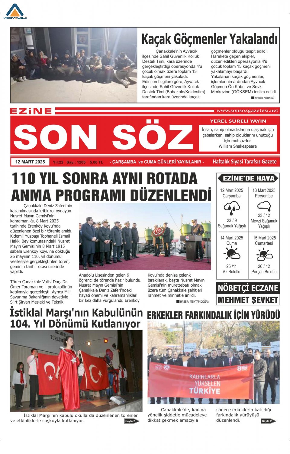 Ezine Son Söz Gazetesi