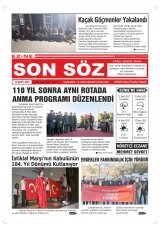 Ezine Son Söz Gazetesi Gazetesi