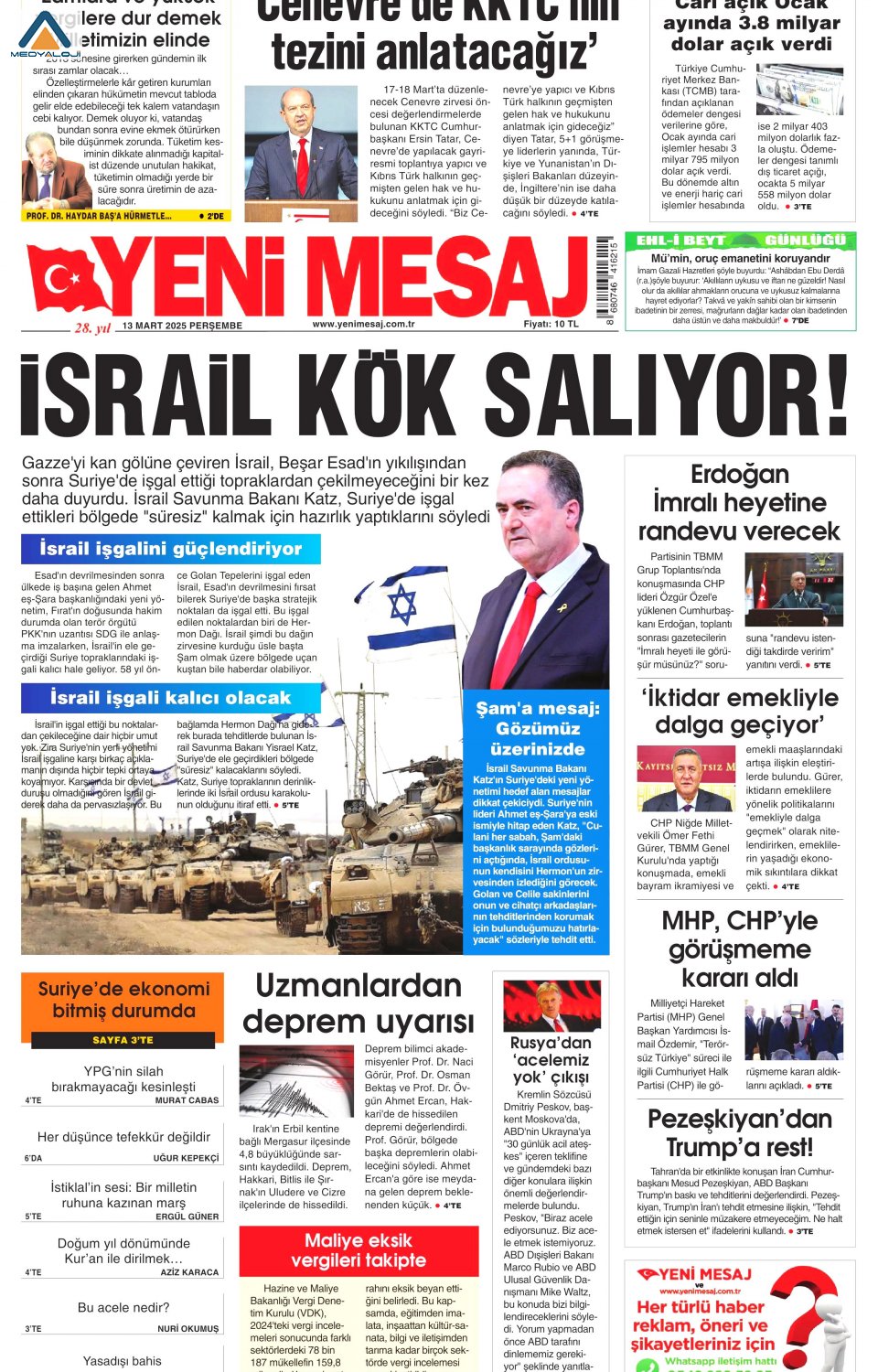 Yeni Mesaj