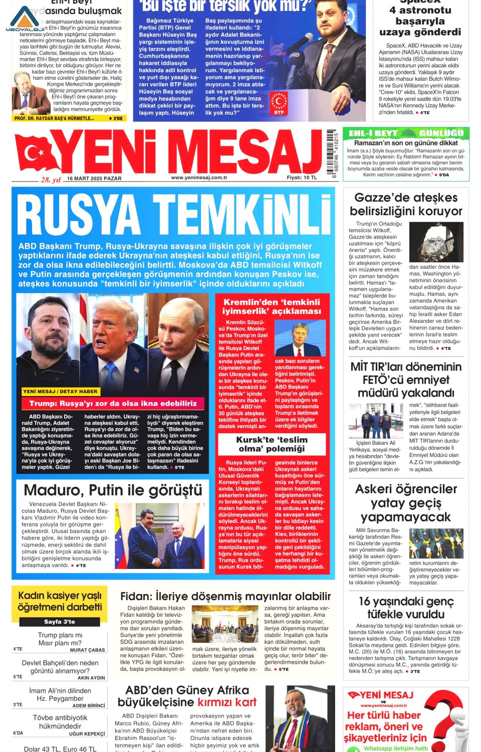 Yeni Mesaj