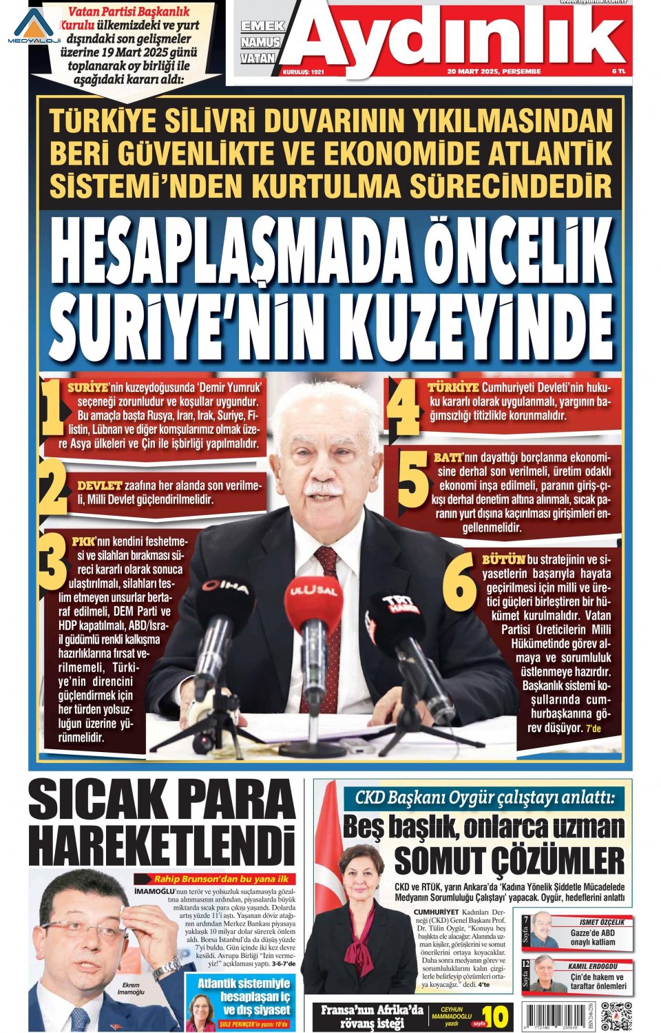 Aydınlık Gazetesi