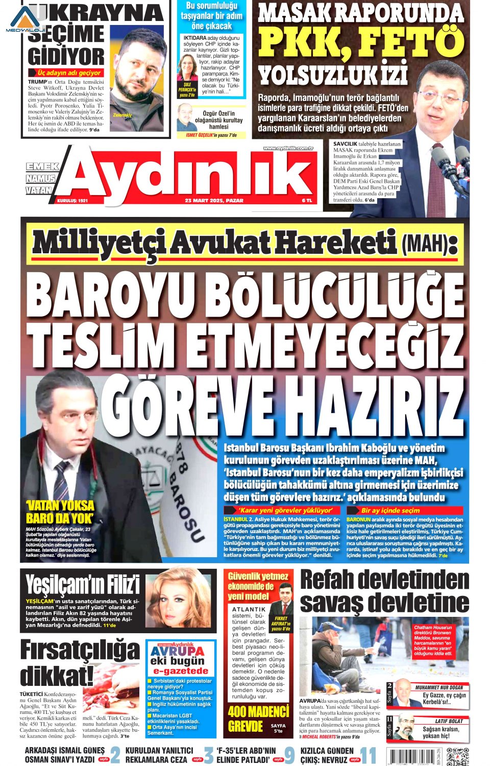 Aydınlık Gazetesi