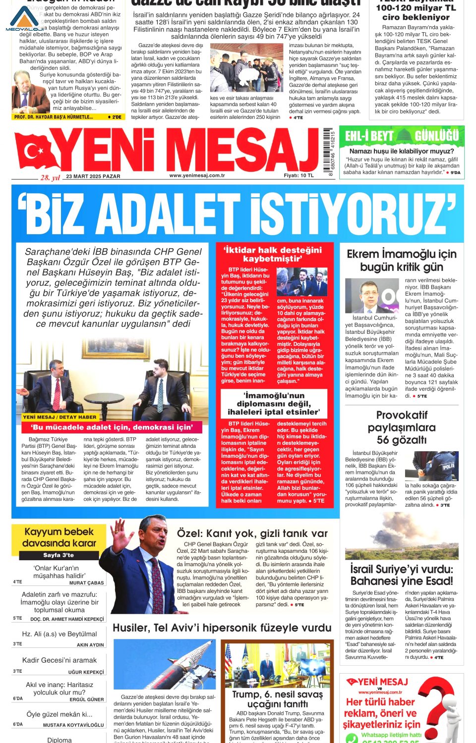 Yeni Mesaj