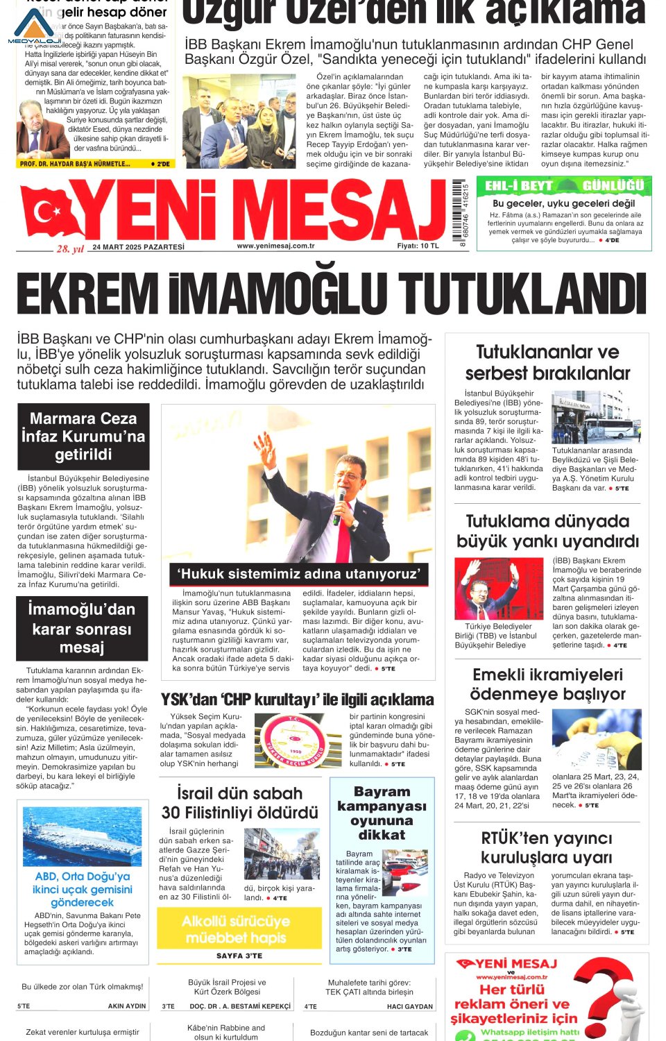 Yeni Mesaj