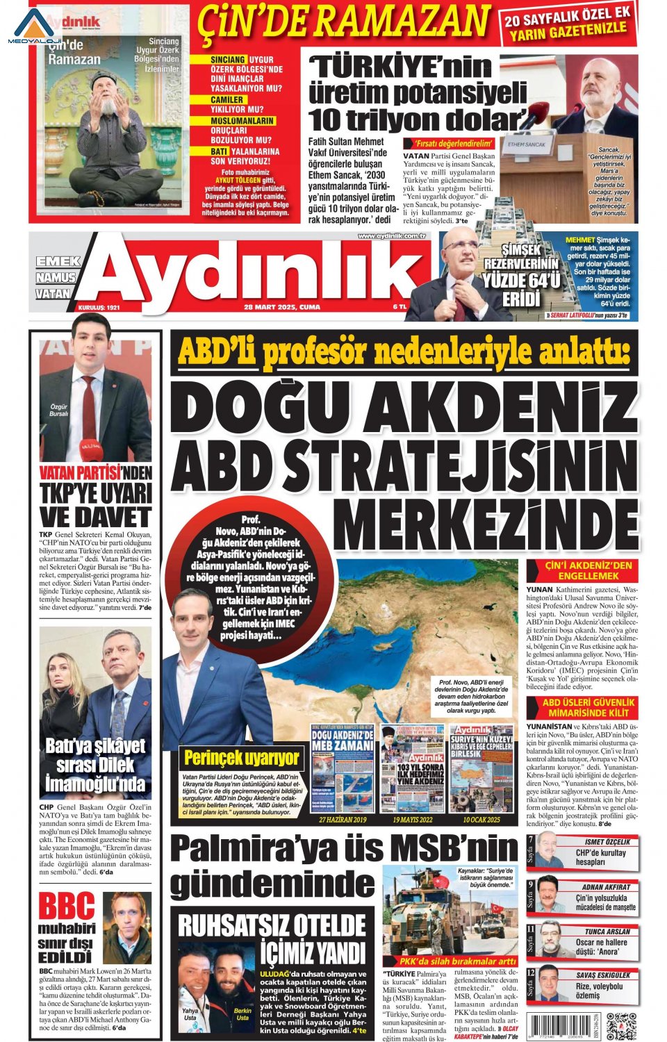 Aydınlık Gazetesi