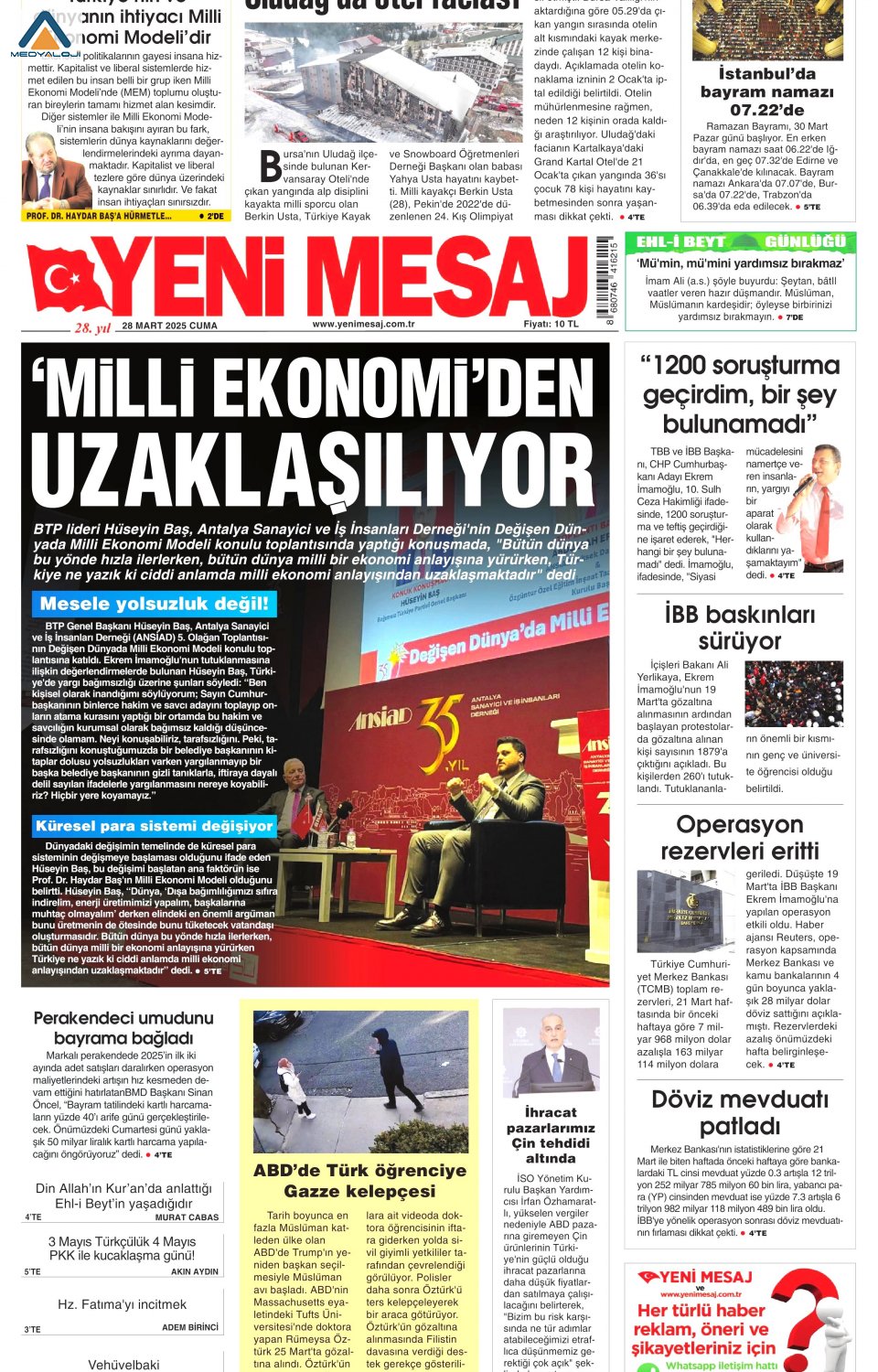 Yeni Mesaj