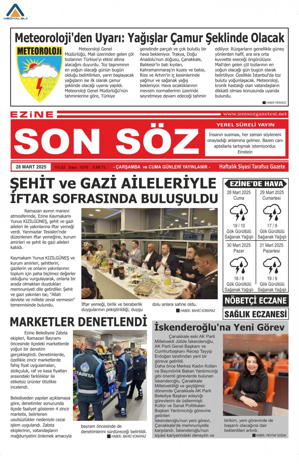 Ezine Son Söz Gazetesi